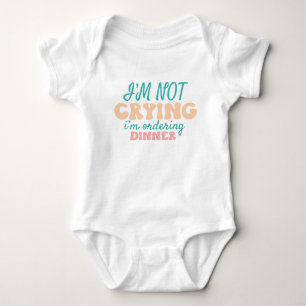 Body Citation de bébé drôle commande de dîner