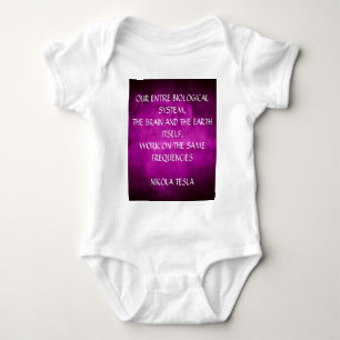 Body Citation de Tesla sur le violet