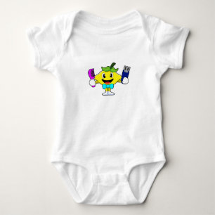 Body Citron en coiffeur avec peigne et rasoir