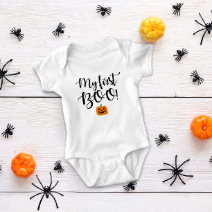 Body Citrouille d'Halloween Mon Premier Boo!