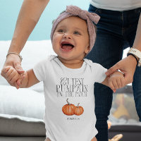 Citrouille Le Plus Cutest Dans Le Patch