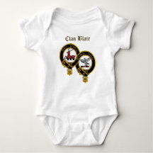 Clan Blair Crest avec nom Baby Jumper