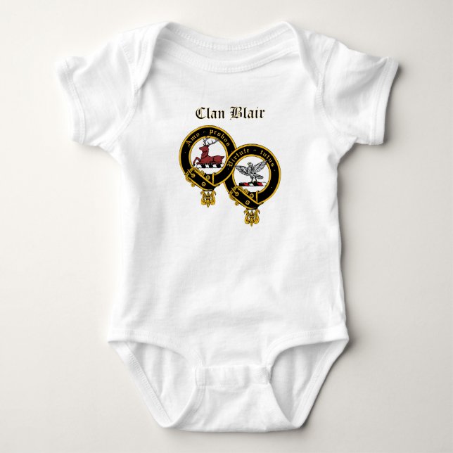Body Clan Blair Crest avec nom Baby Jumper (Devant)