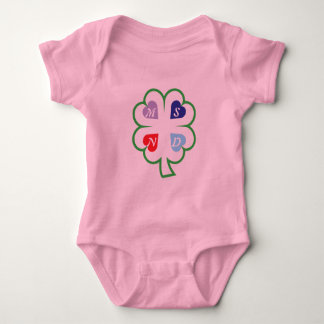 Body Clover avec les coeurs