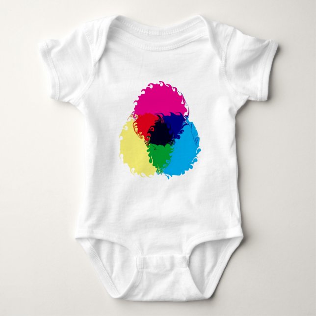 Body CMYK psychédélique (Devant)