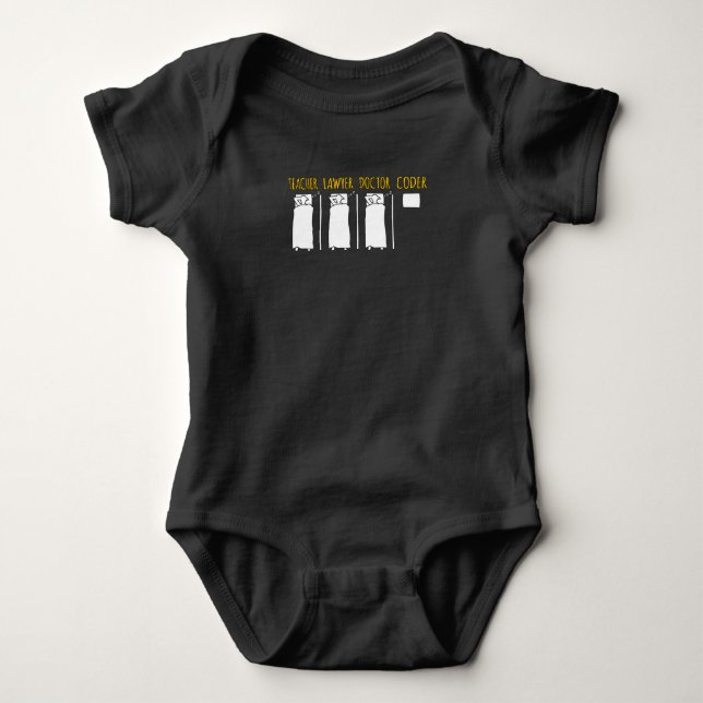 Body Coder Technique Ordinateur IT Coding Programmation (Devant)