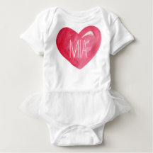 Coeur mignon de nom de bébé de personnaliser