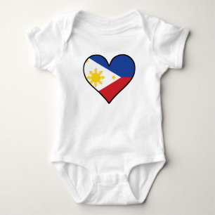 Body Coeur philippin de drapeau