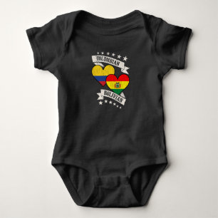 Body Colombie Bolivie Drapeaux cardiaques Colombie Boli
