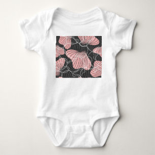 Body Coloré abstrait, motif artistique transparent.