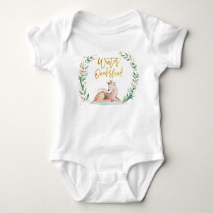 Body Combinaison avec chemise de cerf pour le 1er anniv