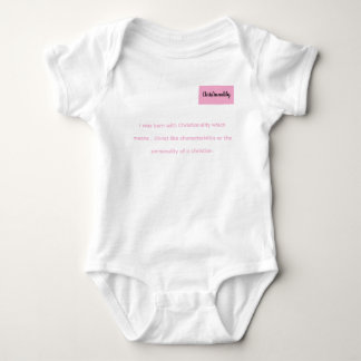Body Combinaison avec christianalité définie
