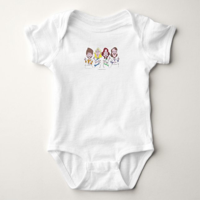 Body Combinaison bébé ABBA  (Devant)