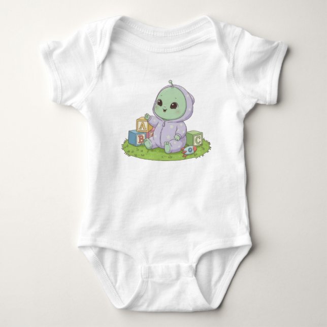 Body Combinaison bébé Alien (Devant)