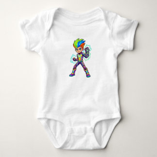 Body Combinaison bébé anime super-héros mignon - Chario