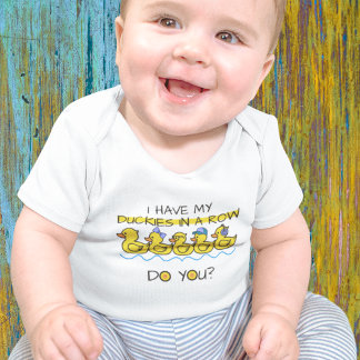 Body Combinaison bébé Canards en caoutchouc jaune