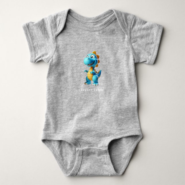 Body Combinaison bébé dinosaure mignon (Devant)