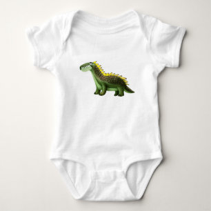 Body Combinaison bébé dinosaure vert mignon - Adorable