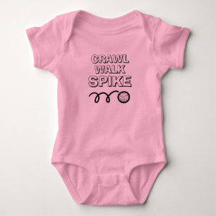 Body Combinaison bébé drôle de volleyball Crawl Walk Sp