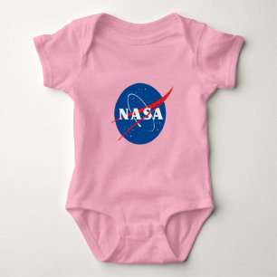 Body Combinaison bébé en coton Iconique NASA (rose céle
