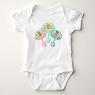 Body Combinaison bébé hochet animaux