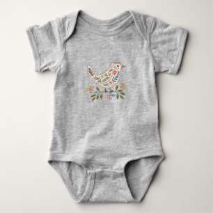 Body Combinaison bébé Little Bird Floral Coloré