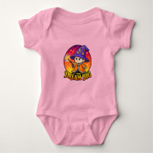 Combinaison bébé rose magicien rêve grand mignon