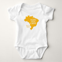 Combinaison BRÉSIL du Jersey de bébé
