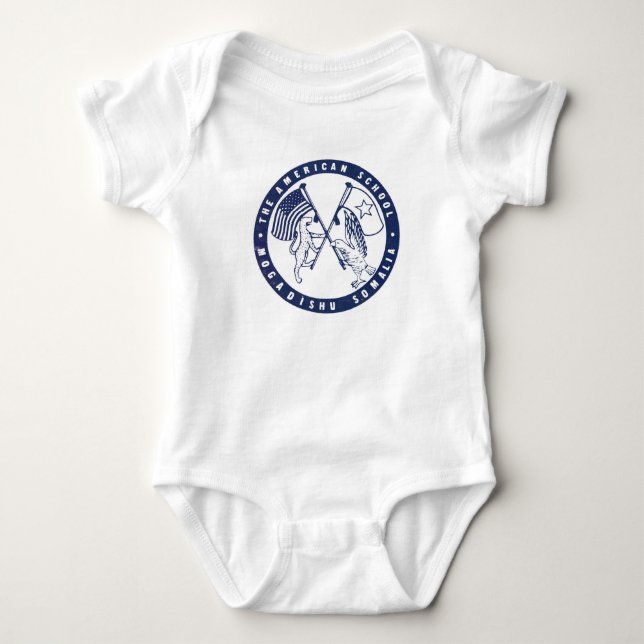 Body Combinaison de bébé d'ASM (Devant)