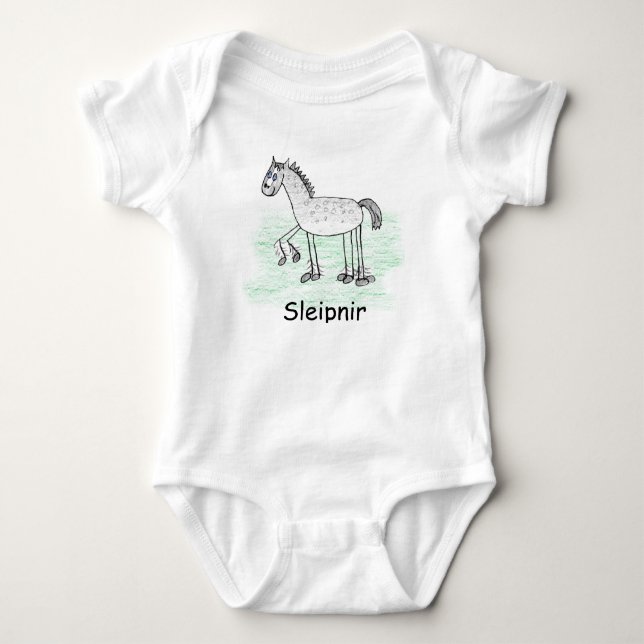 Body Combinaison de bébé de Sleipnir (Devant)