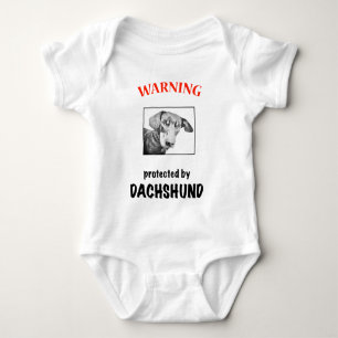 Body Combinaison de bébé de teckel