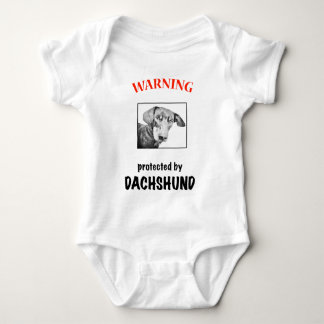 Body Combinaison de bébé de teckel