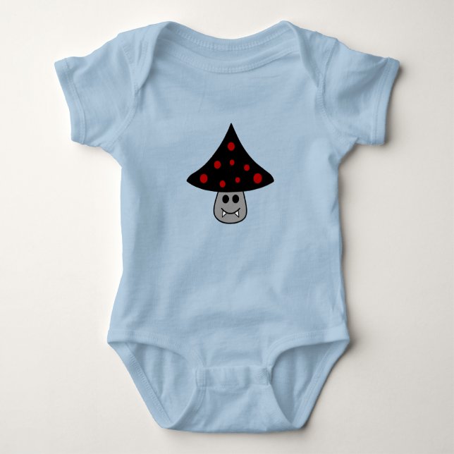 Body Combinaison de bébé de vampire de champignon (Devant)