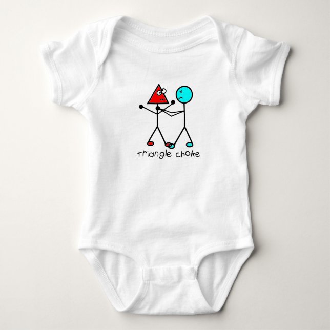 Body combinaison de bébé d'obstruction de triangle de (Devant)