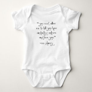 Body Combinaison de chemise de bébé de Proposal de M.