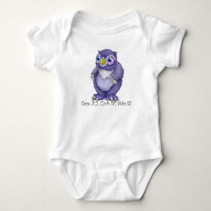 Body Combinaison de nourrisson d'Owlbear de bébé
