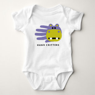 Body Combinaison de T-shirt de bébé d'hippopotame