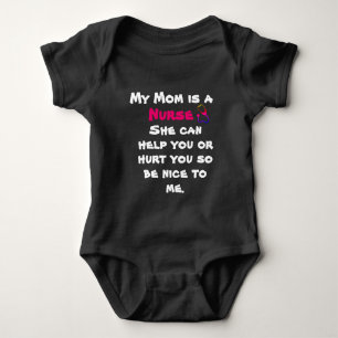 Body Combinaison drôle de bébé d'infirmière