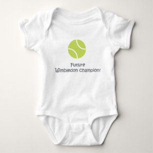 Body Combinaison drôle mignonne de tennis de bébé de