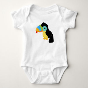Body Combinaison du Jersey de bébé de toucan