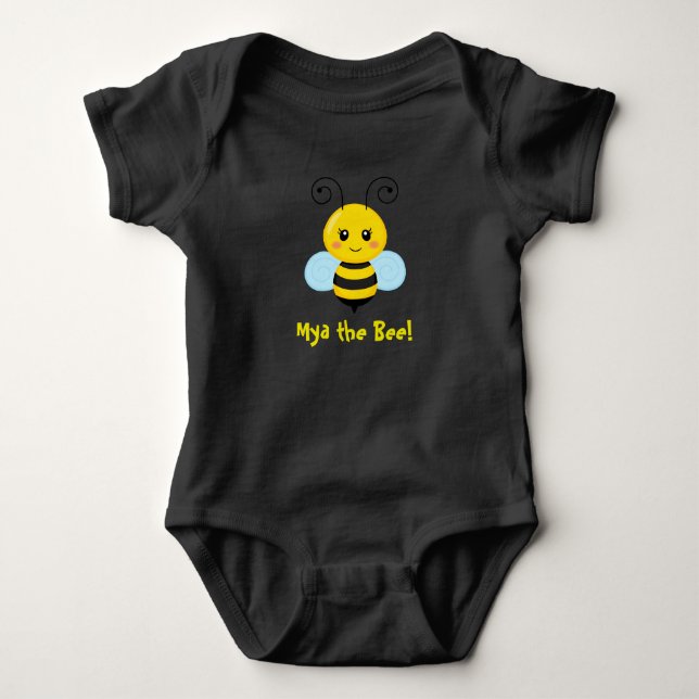 Body Combinaison faite sur commande du Jersey de bébé (Devant)
