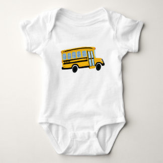 Body Combinaison mignonne de bébé d'autobus scolaire