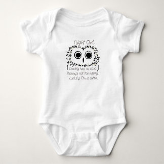 Body combinaison mignonne de hibou