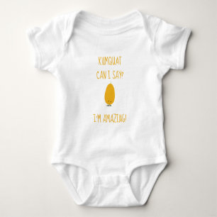 Body Combinaison positive de bébé de fruit mignon de