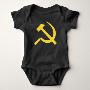 Body Combinaison russe du football de bébé de marteau