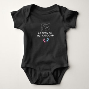 Body Comme vu à l'échographie, bébé Cadeau bébé origina