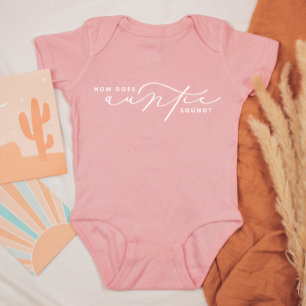 Body Comment Tante Sound Baby Faire-part Cadeau