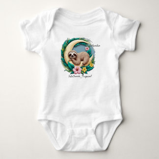 Body con punto de jersey para bebés