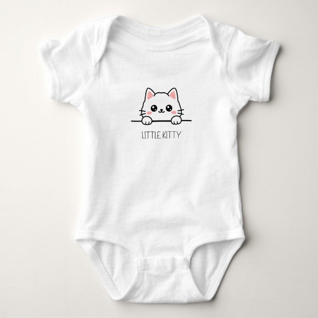Body Conception de bébé mignon petit chaton (Devant)