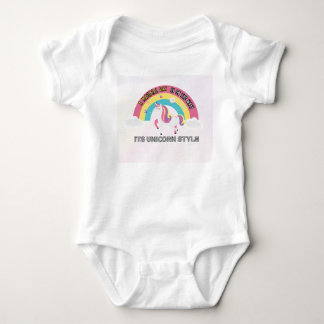 Body Conception de licorne arc-en-ciel magique pour béb